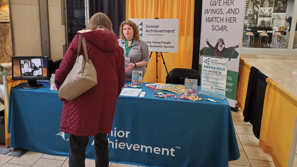 Junior Achievement Booth