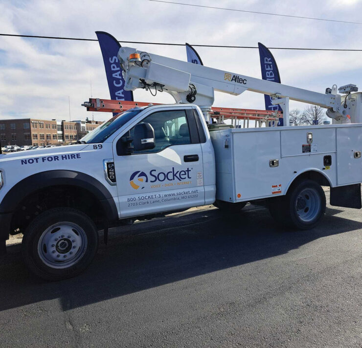 Socket Truck and Banners