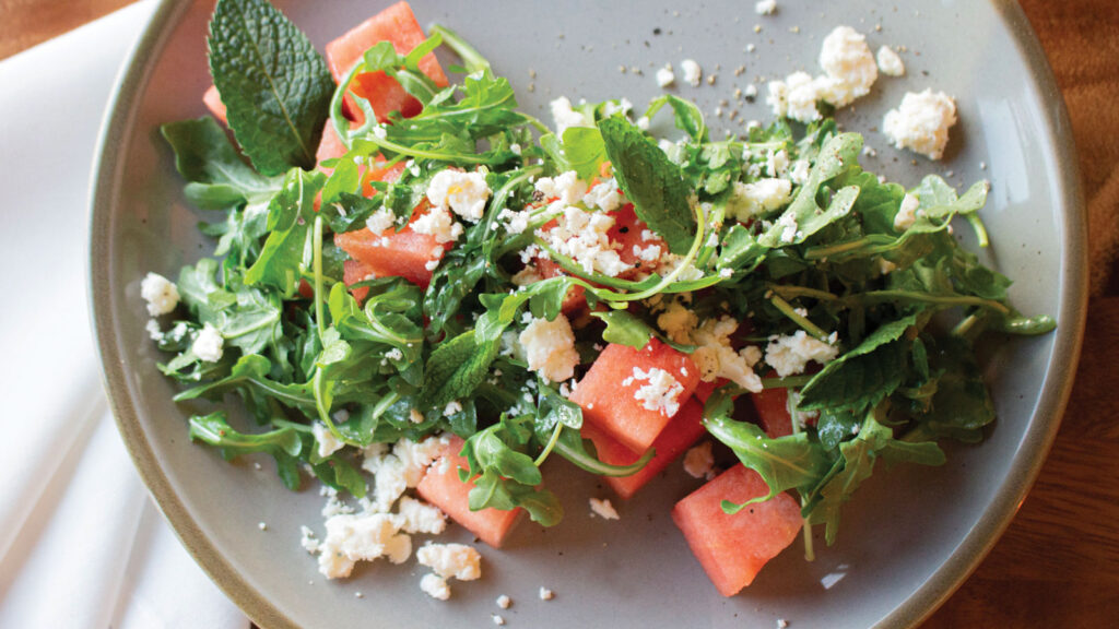 The Bistro's Watermelon Salad