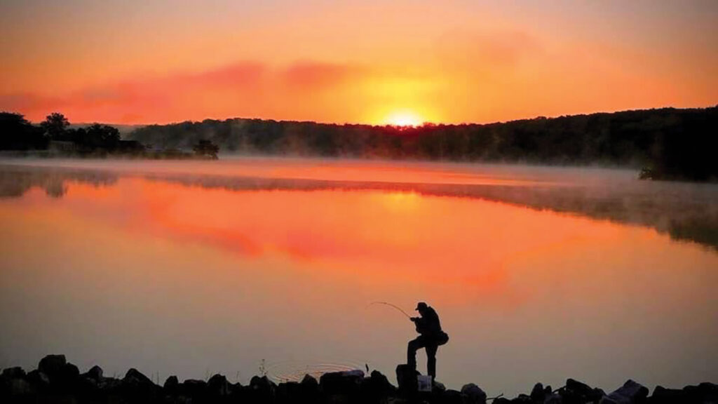 Fisherman at Lake Arthur | Jay Beets