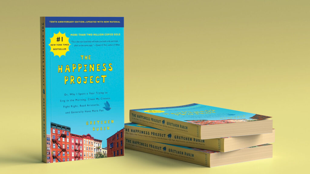 The Happiness Project | Book Mockup by Marcinjarka