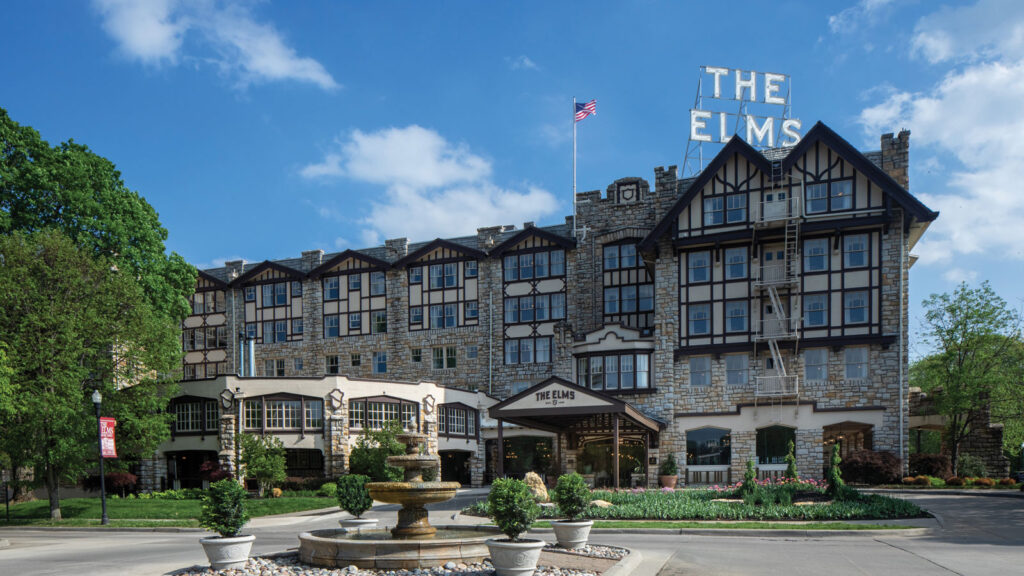 exterior view of The Elms Hotel and Spa