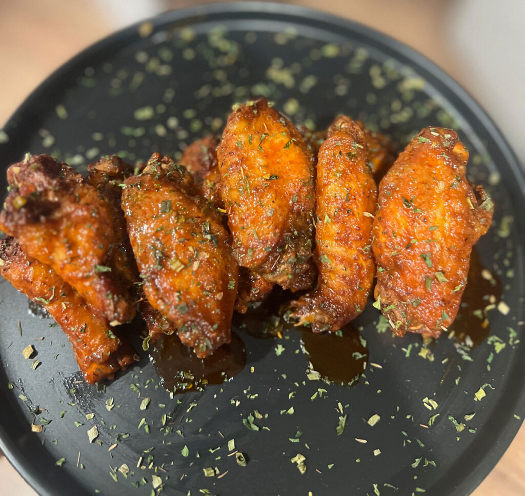 CBD infused wings