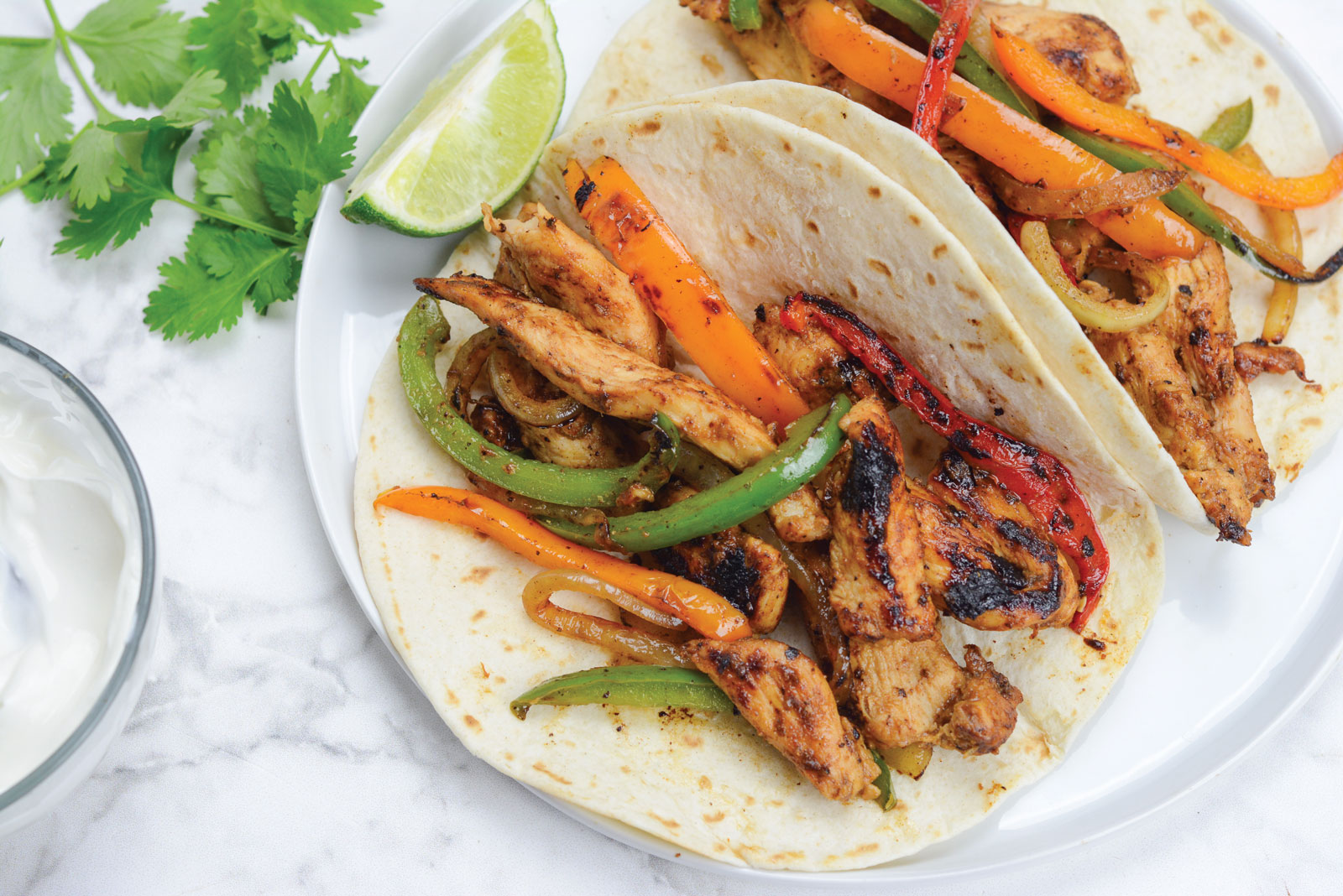 Samantha Dillard's Honey Chipotle Fajitas