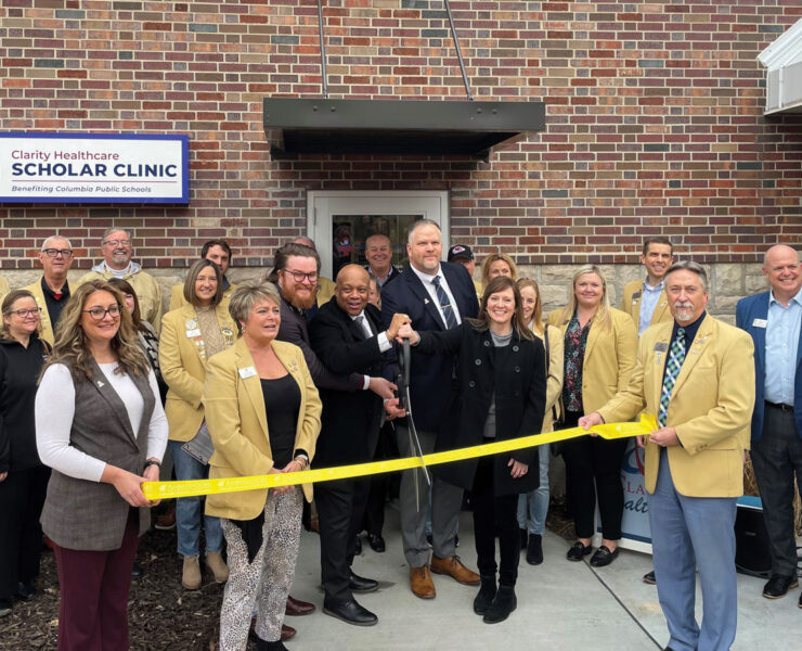 Scholar Clinic Ribbon Cutting