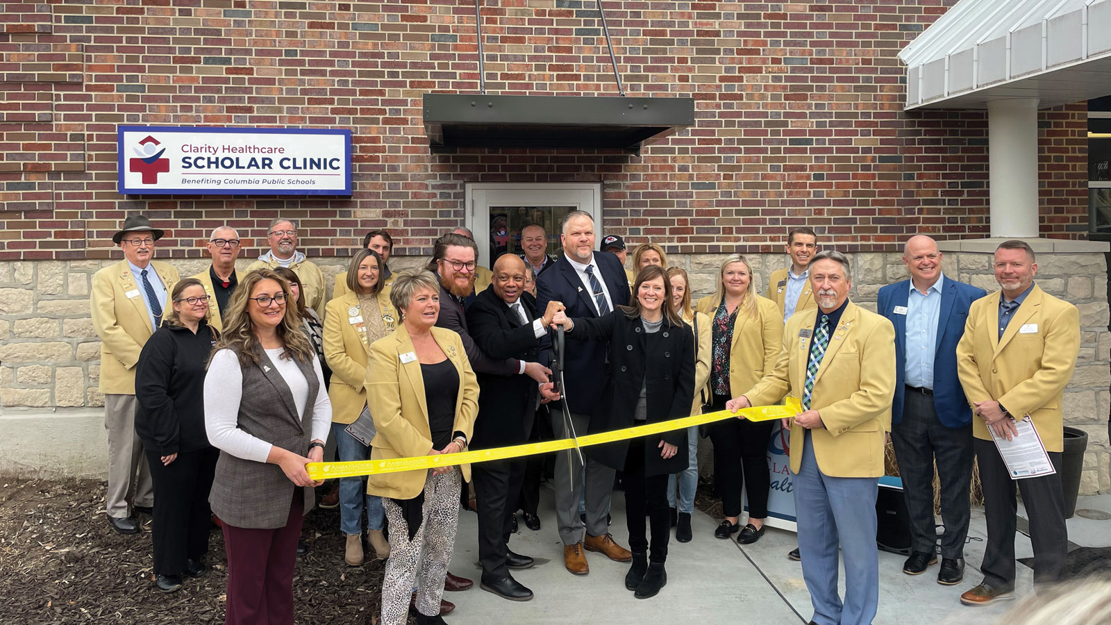 Scholar Clinic Ribbon Cutting