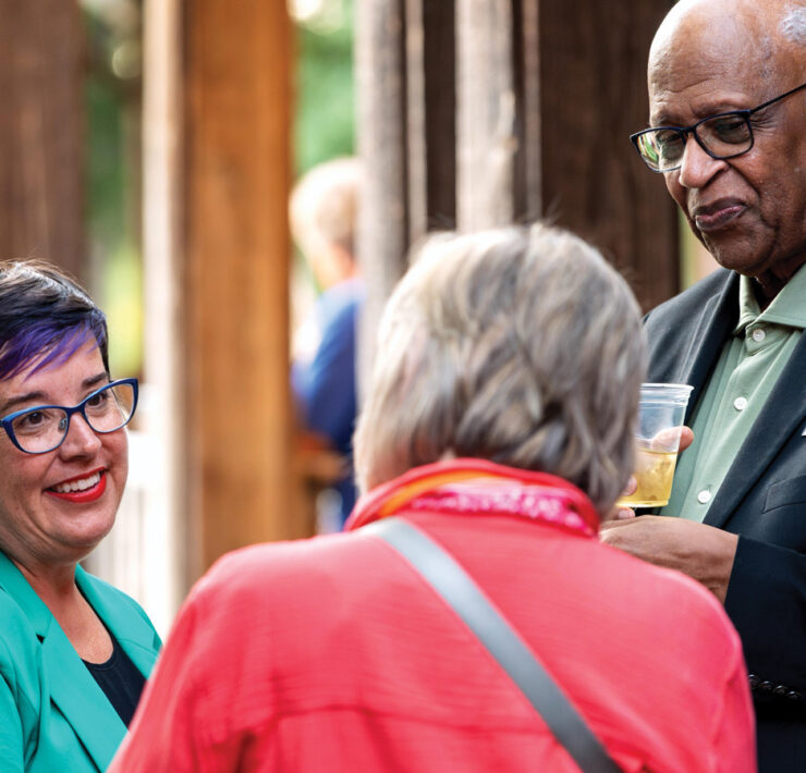 City Of Columbia Missouri Mayor Barbara Buffaloe In A Conversationg