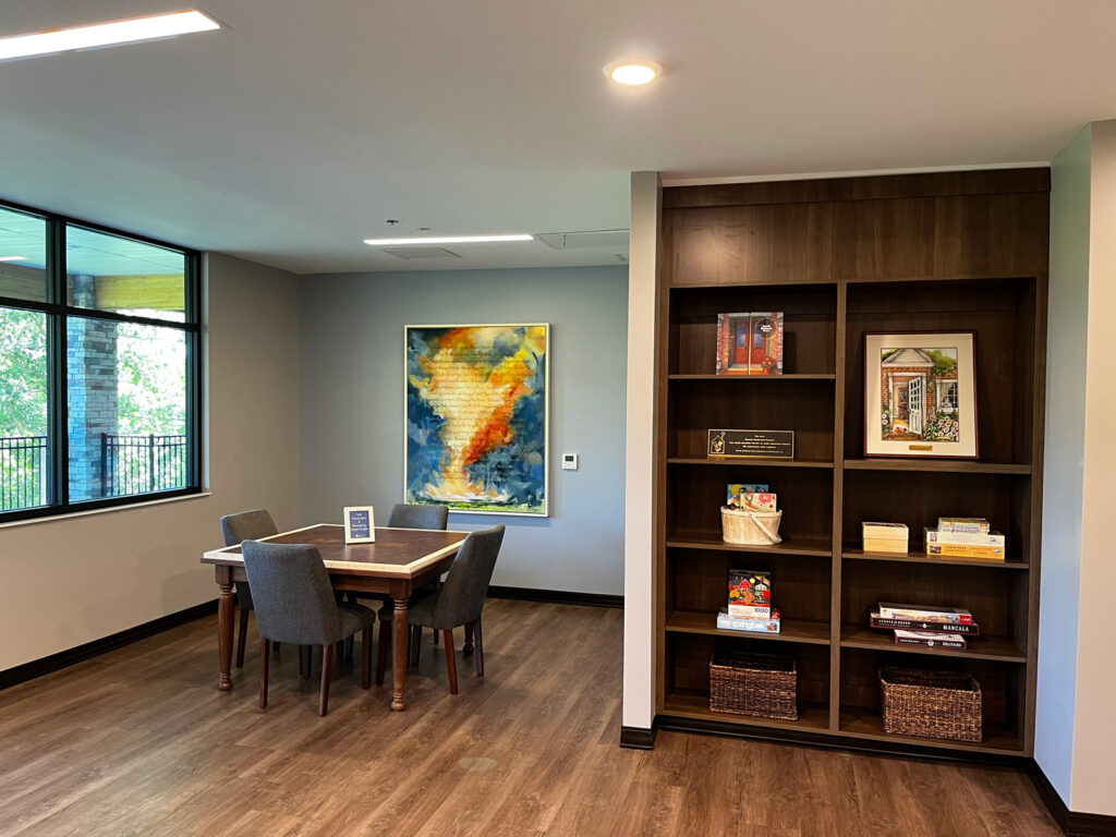 Hearth Room At The New Ronald Mcdonald House In Columbia Missouri