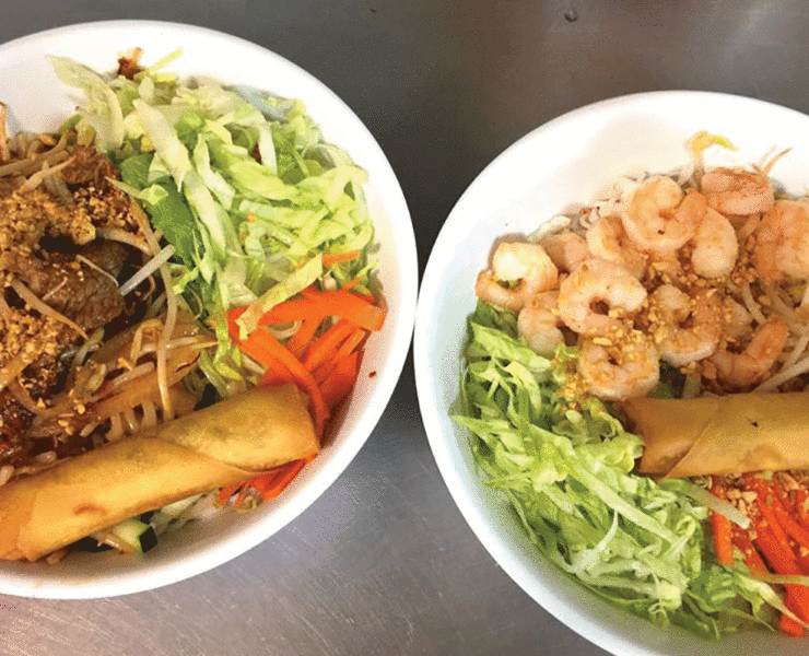 Rice Noodle Bowls from Pho Quan Viet