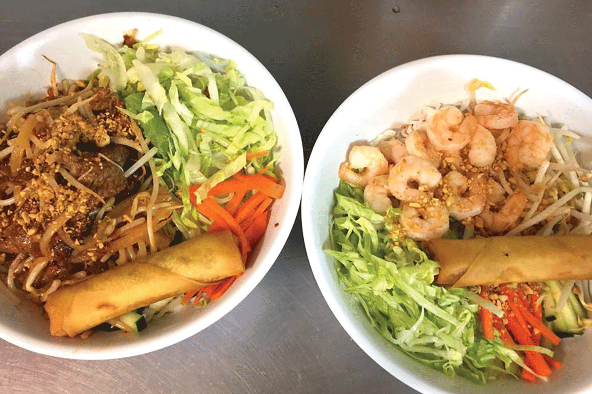 Rice Noodle Bowls from Pho Quan Viet