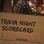 Trivia Scorecard From Gunter Hans