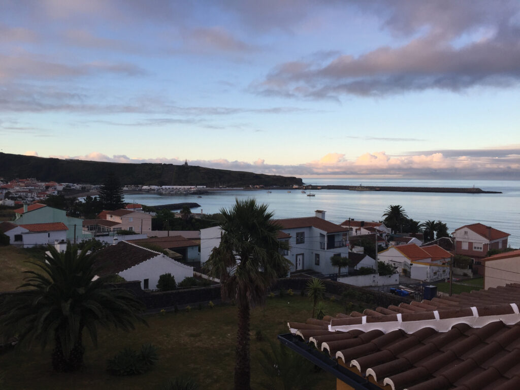 Oceanside View Of The Atlantic From Terceira Island Portugal