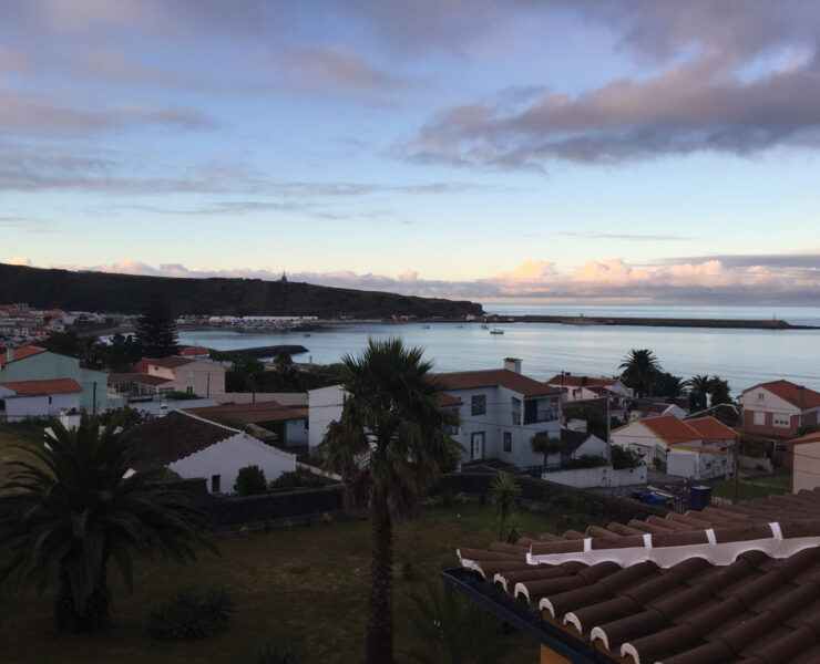 Oceanside View Of The Atlantic From Terceira Island Portugal