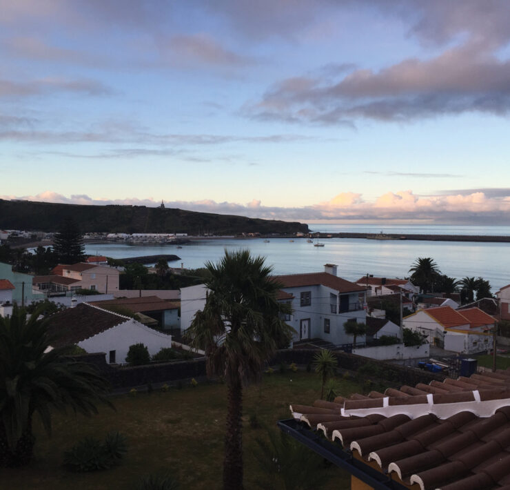 Oceanside View Of The Atlantic From Terceira Island Portugal