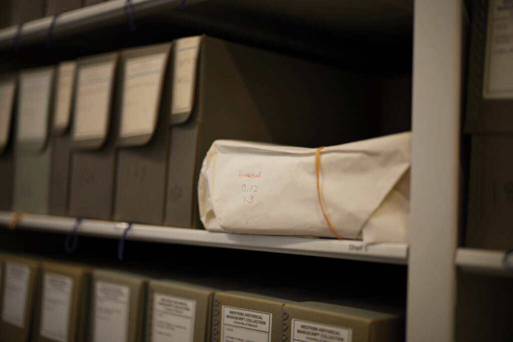 Physical Archives At The State Historial Society Of Missouri