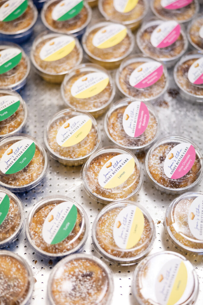 Tray Of Gooey Butter Cake From Jowins In A Variety Of Flavors