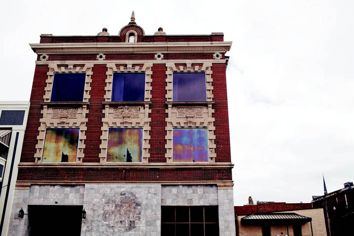The outside storefront of the former Gold's Gym site. The outside storefront of the former Gold's Gym site.