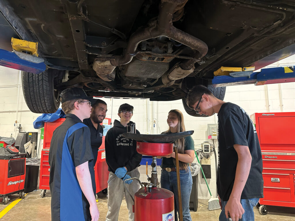 Columbia Area Career Center Students Auto Tech