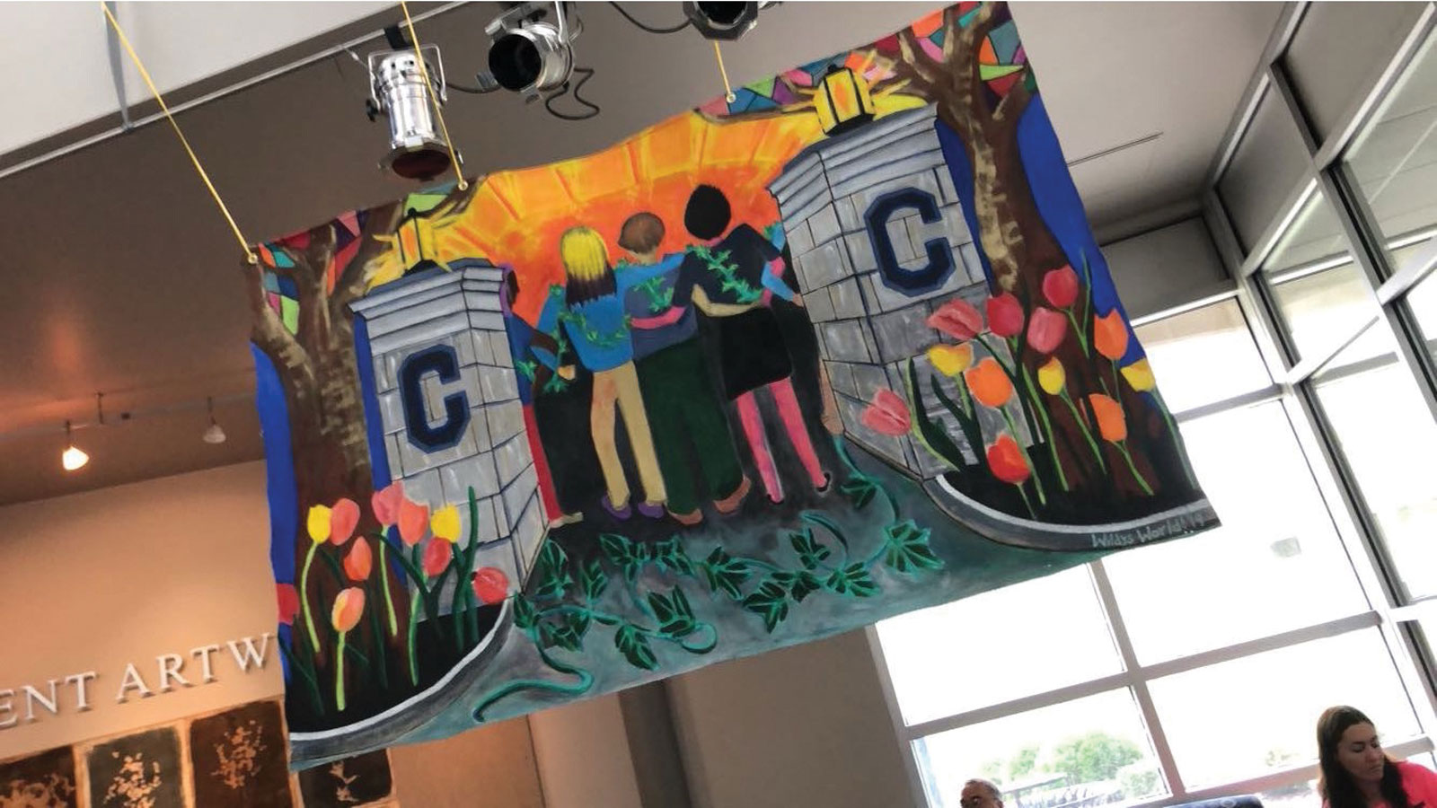 Featured Columbia College Painting
