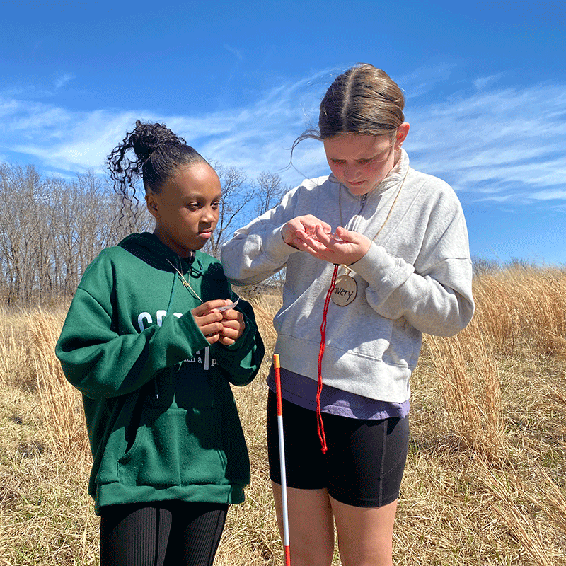Boone County Nature School Students