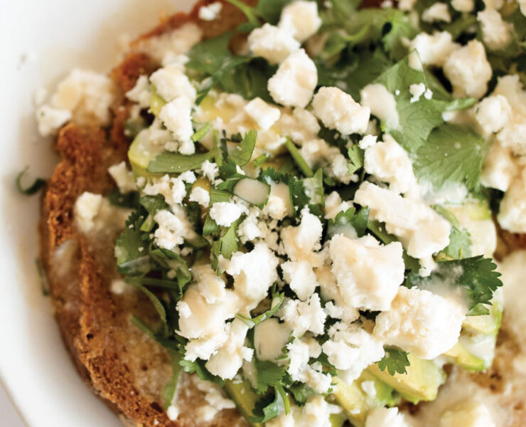 Featured Avocado Toast From Nourish Cafe