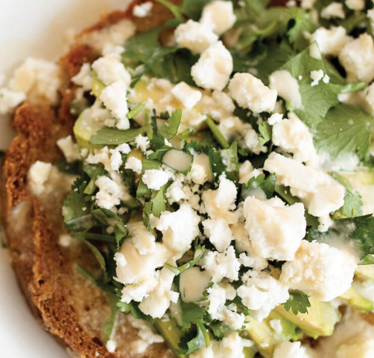 Featured Avocado Toast From Nourish Cafe