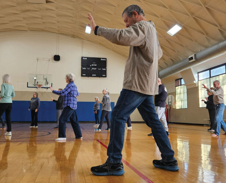 Featured Exercise Class Inside Of Armory Building