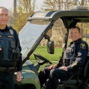 Featured Homeless Outreach Officers Drive Golf Cart Through Downtown (1)