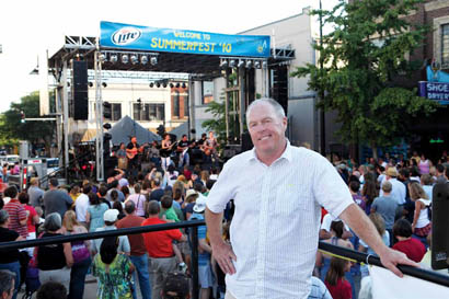 Since 1980, Richard King has consistently lured famous and soon-to-be-famous artists to our little college town.