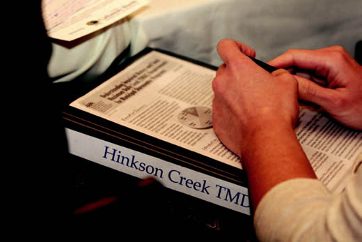 The proposed Hinkson Creek Total Maximum Daily Load regulations from the EPA would mandate the city, county and university reduce runoff into the creek by about 40 percent.