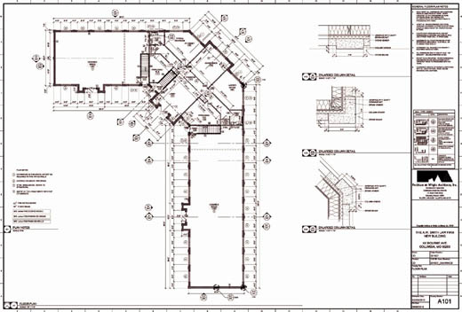 Smith’s office, which would occupy the center of the building, is designed to take up 2,300 square feet. He plans to hire another attorney soon, so an extra office has been designed to accommodate the addition. Two paralegal offices and a conference room would take up the rest of the firm’s new location, though Smith said it is likely the firm will expand into the adjacent wings. For now, he plans to lease out the remaining space, which would be roughly 5,000 square feet unless the city has him reduce the size.