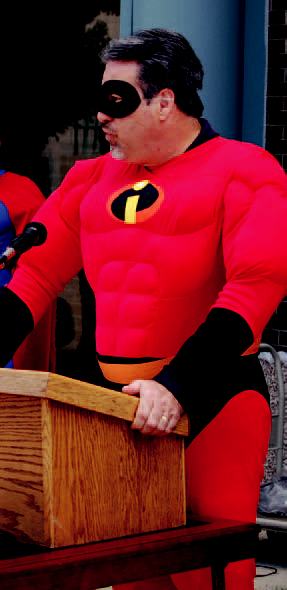 Last month at a press conference held in front of the Boone County Government Building, Columbia Public Schools Superintendant Chris Belcher led costume-clad community members in announcing "Be a Superhero for Columbia Public School," an effort to break the Guinness World Record for "most people dressed as superheroes." The Oct. 30 event will raise money for the Columbia Public Schools.