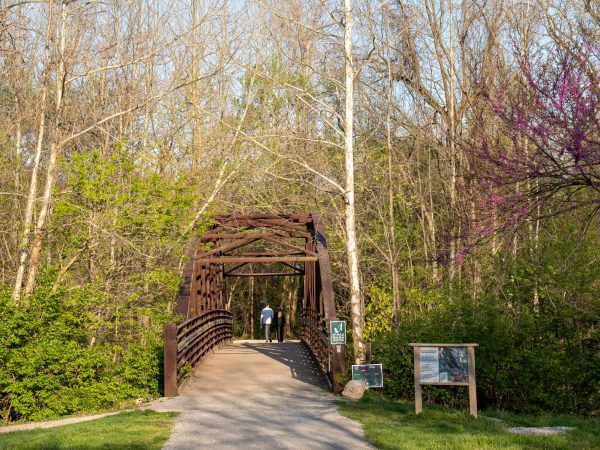 Capen Park Grindstone Recreation Area Walking Bridge