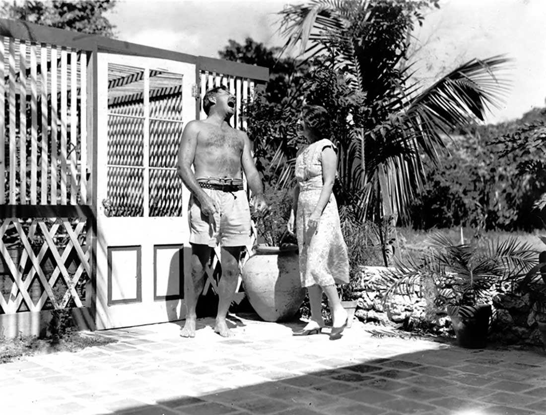 Ernest and Pauline Hemingway, Key West, C1930s