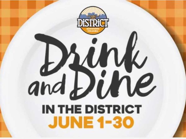 June 1-30 in downtown Columbia.