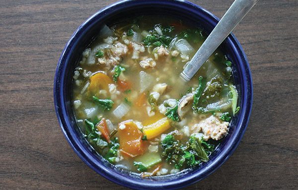 Sausage-Veggie-Soup