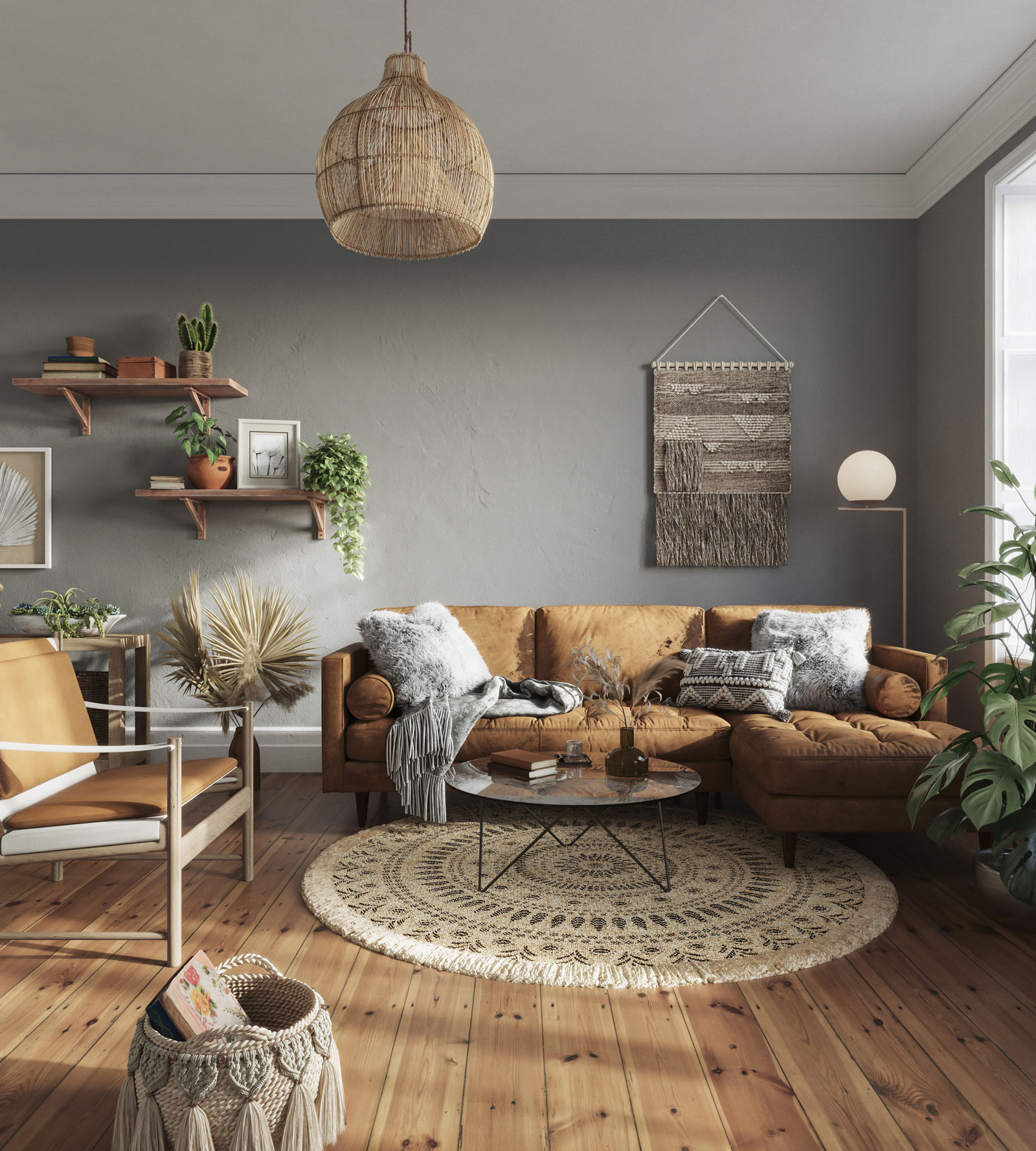 Baumgartners Interior Stylish Living Room