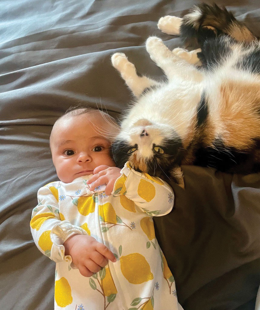 Cateleya And Canela The Cat