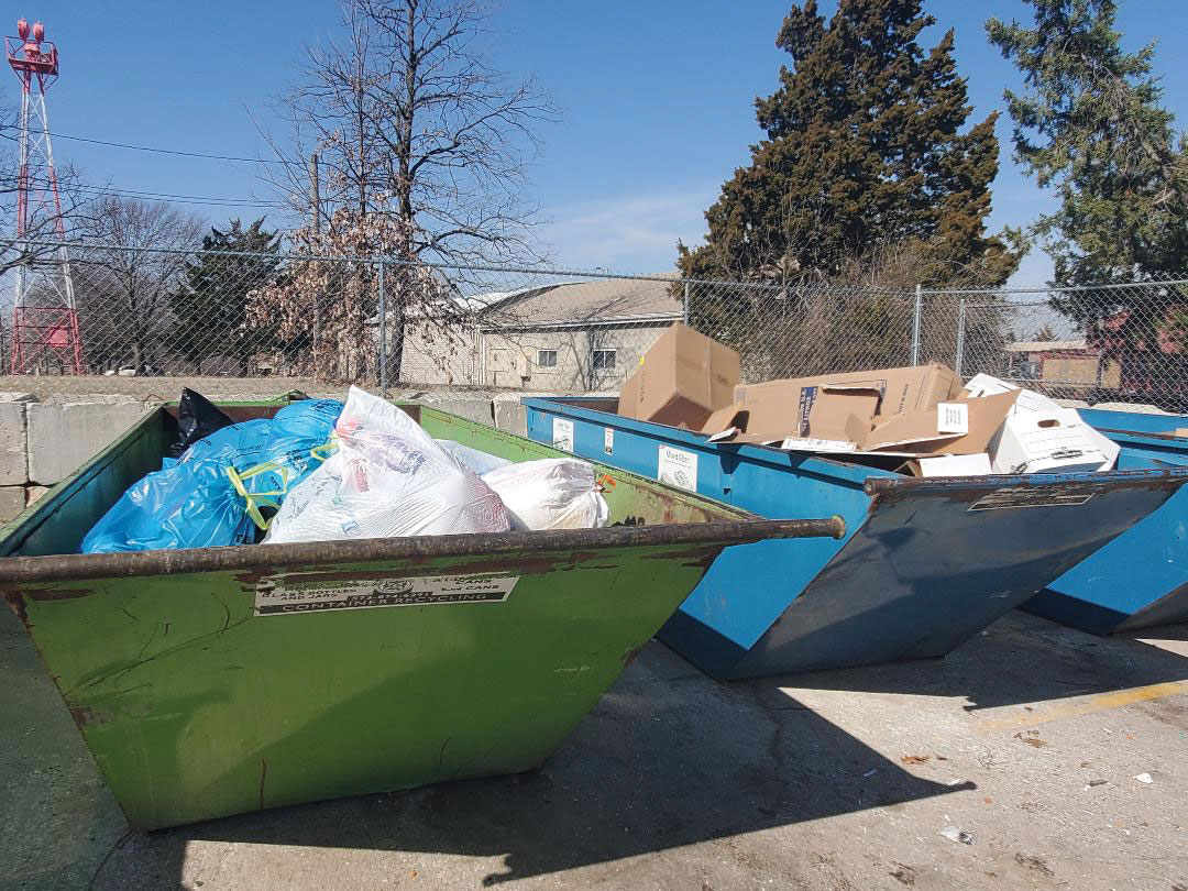 Cosmo Park Recycling Drop Off Area