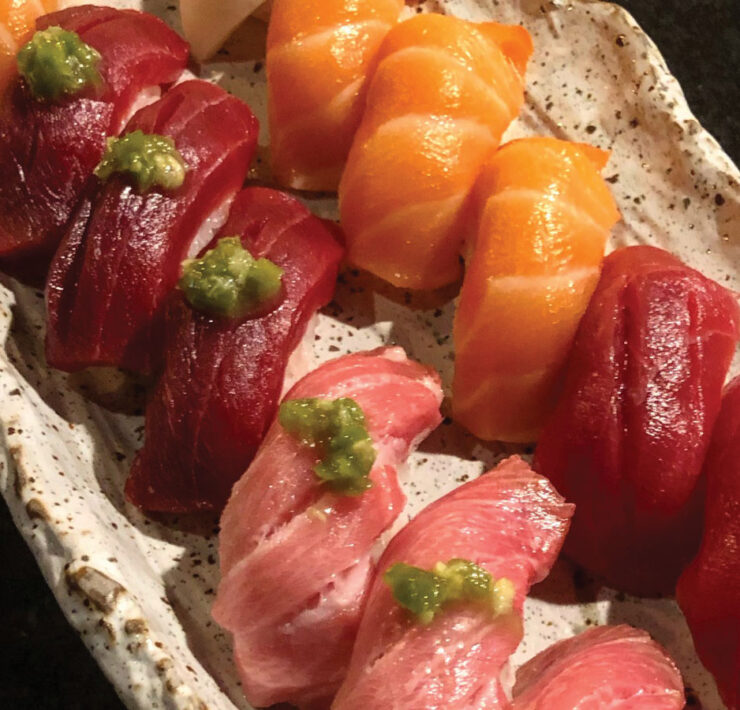 Featured Assorted Nigiri At Kampai