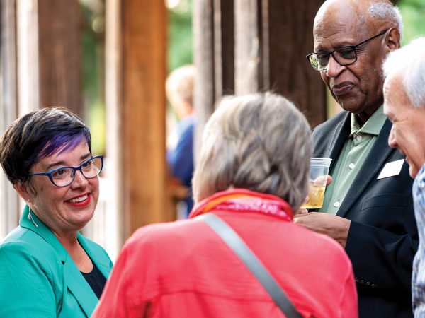 City Of Columbia Missouri Mayor Barbara Buffaloe In A Conversationg