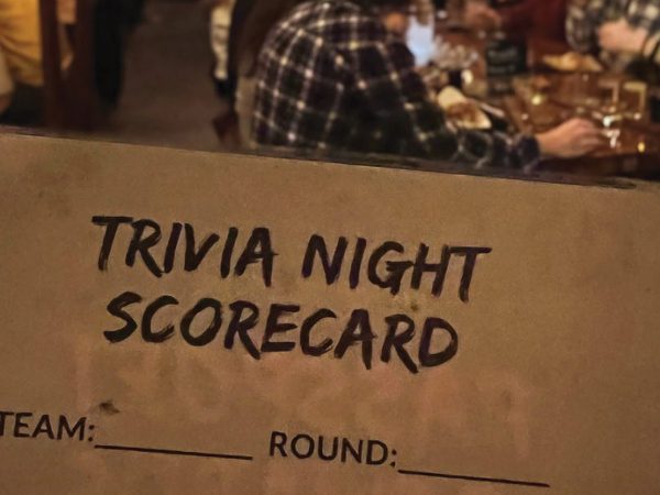 Trivia Scorecard From Gunter Hans