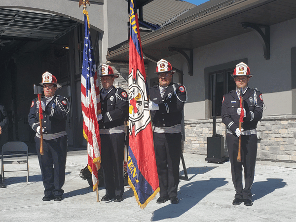 Columbia Fire Department Color Guard