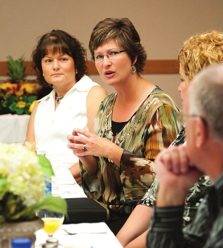 Jill Stedem, left, and Jewel Coffman