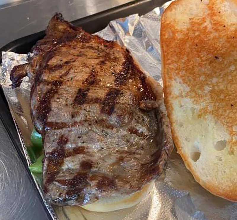 Just Jeffs Steak Sandwich