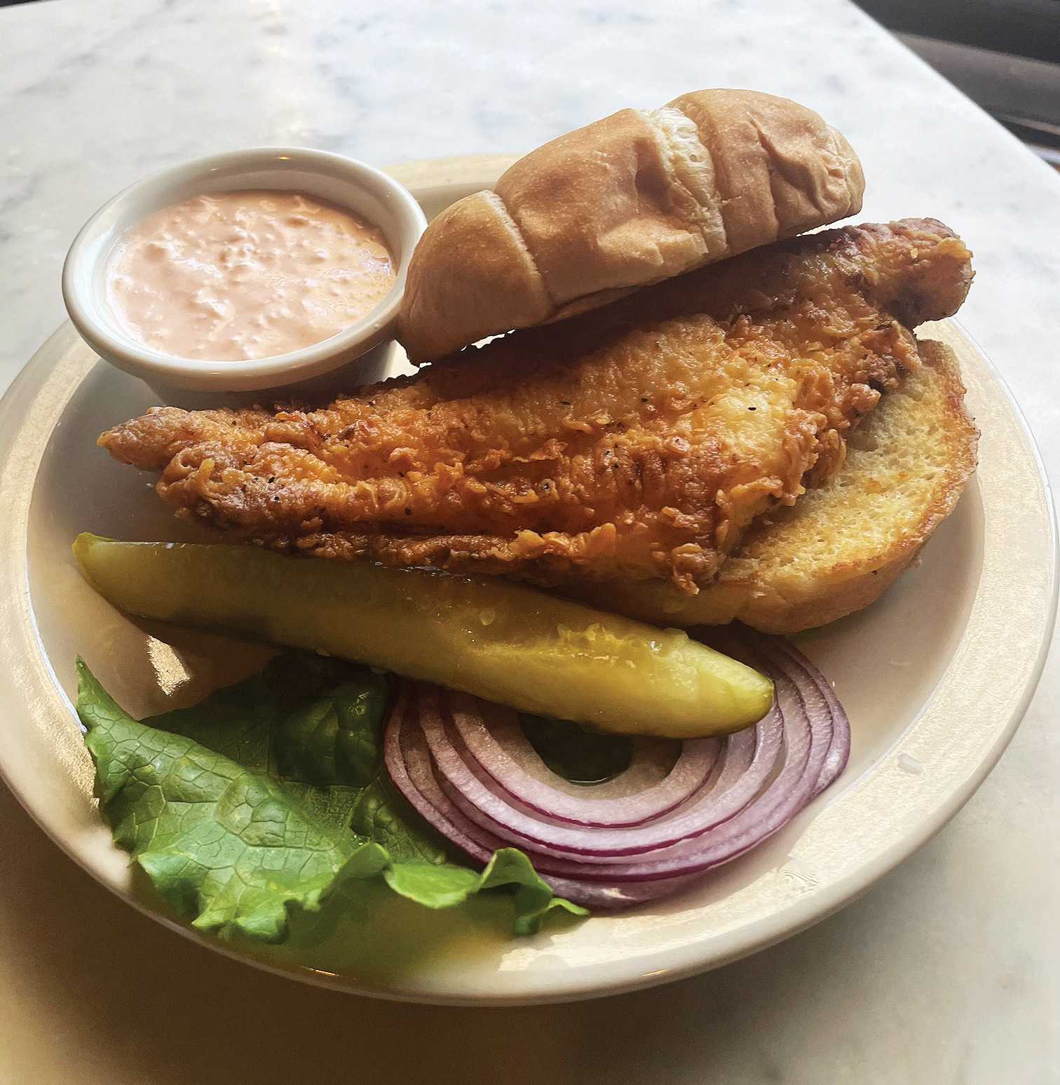 Murry's: Fernando's Catfish Sandwich