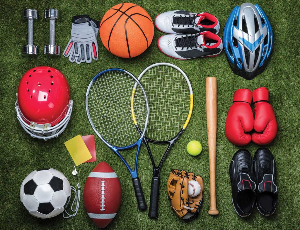 including tennis rackets