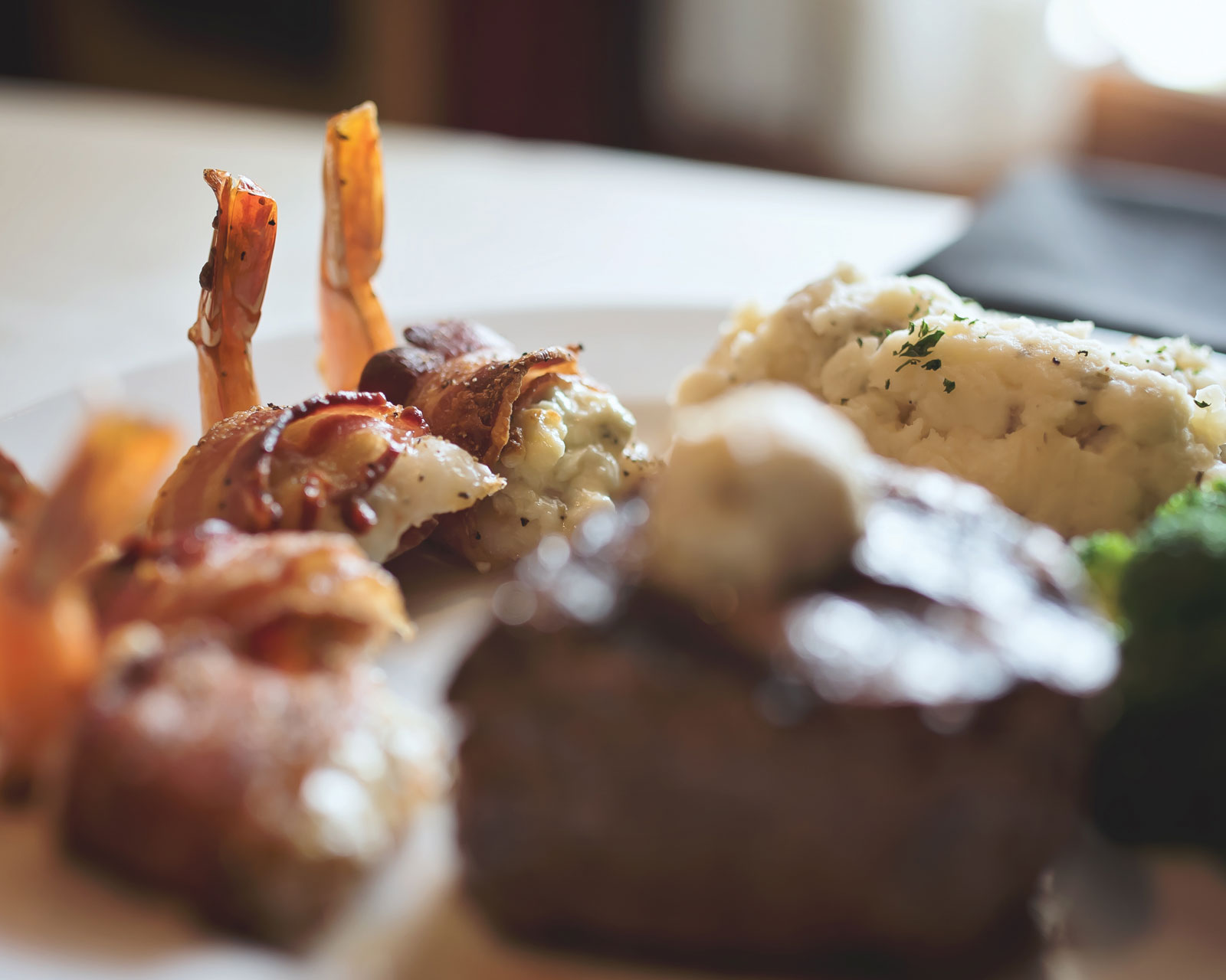 Sybills Filet Stuffed Shrimp