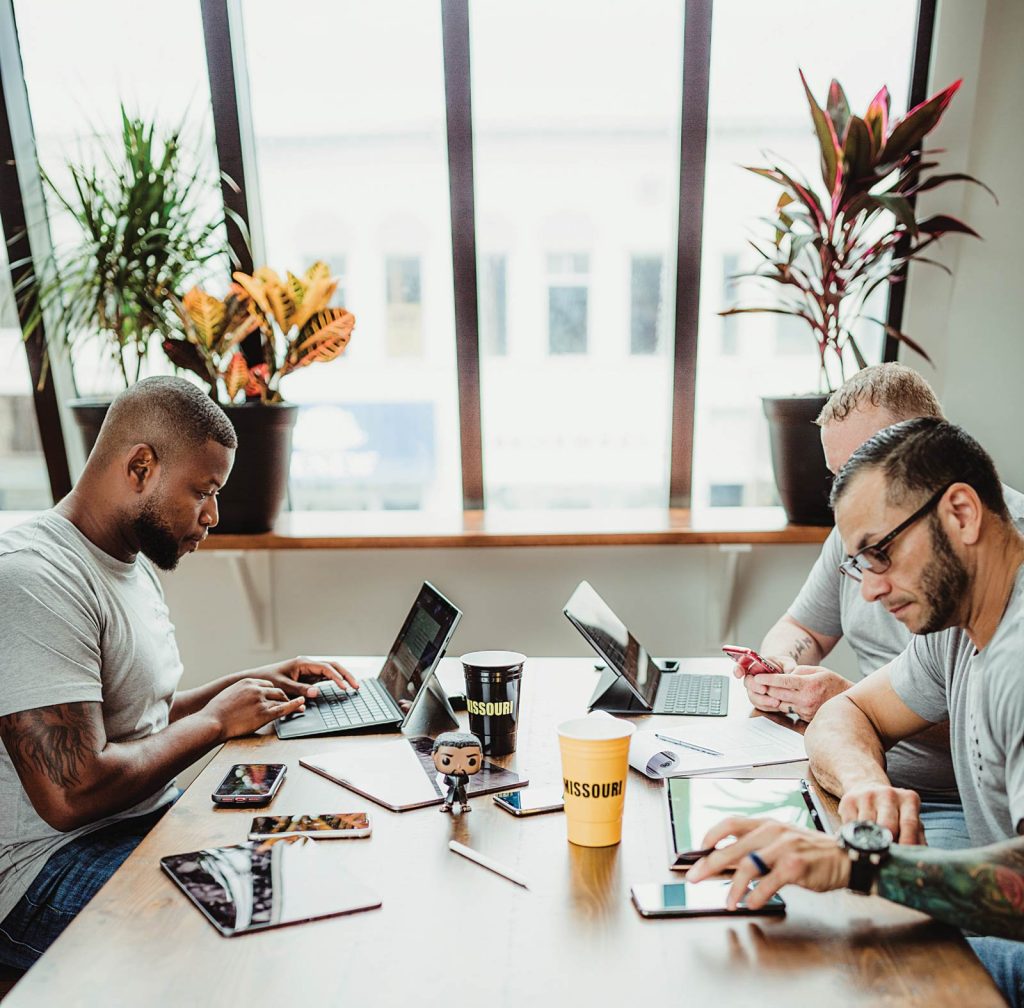 creating a relaxed working environment.