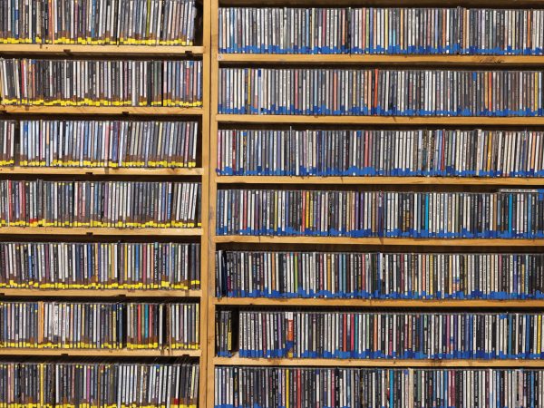 KOPN-Shelves-of-music